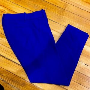 Jcrew cropped blue pants